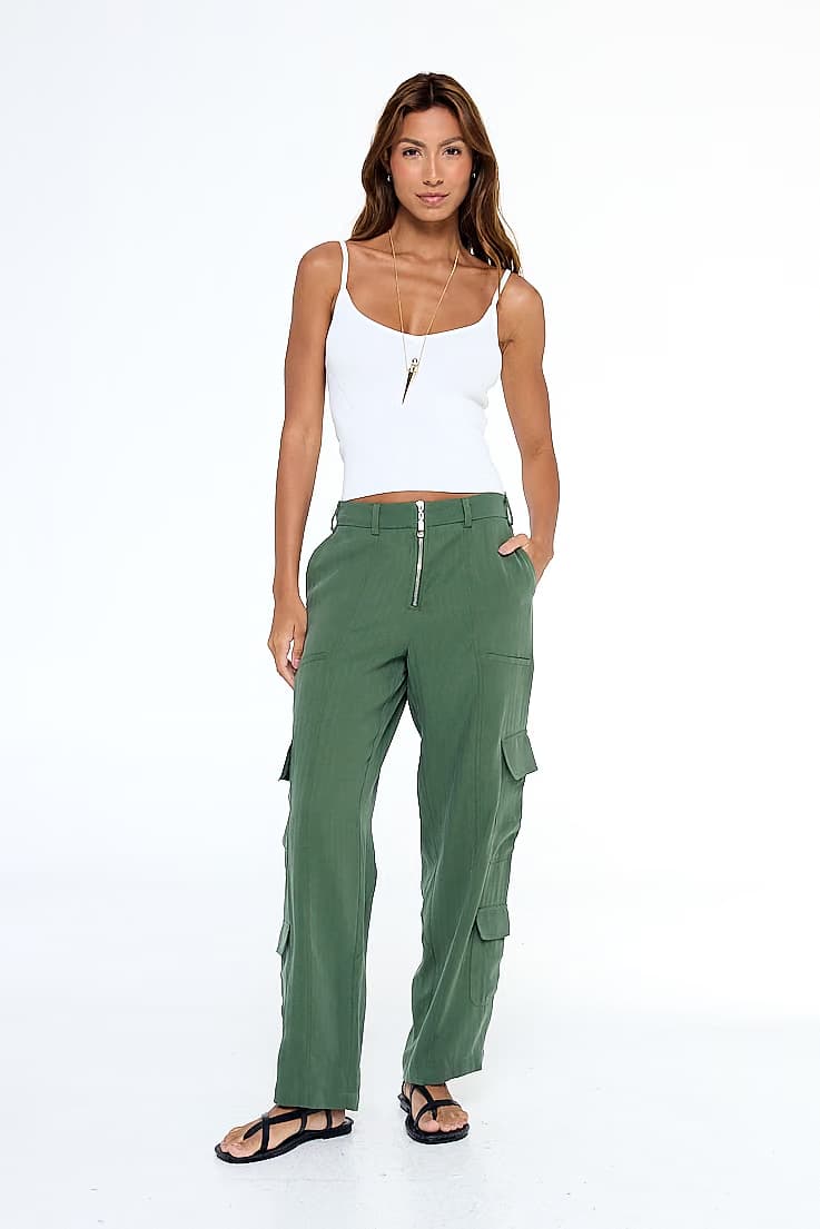 calça sensory chevron ziper frontal