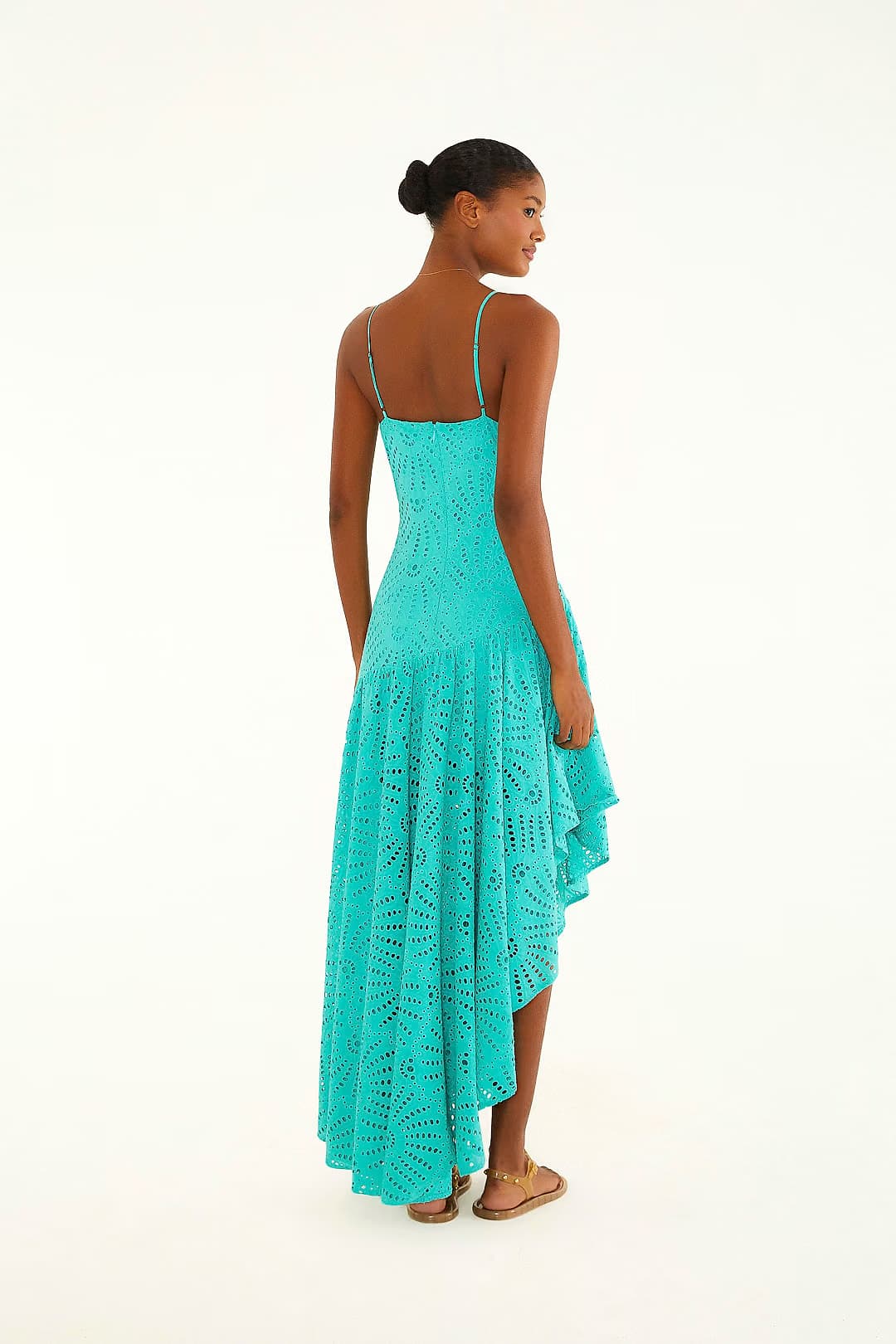 vestido assimétrico laise banana — foto 4