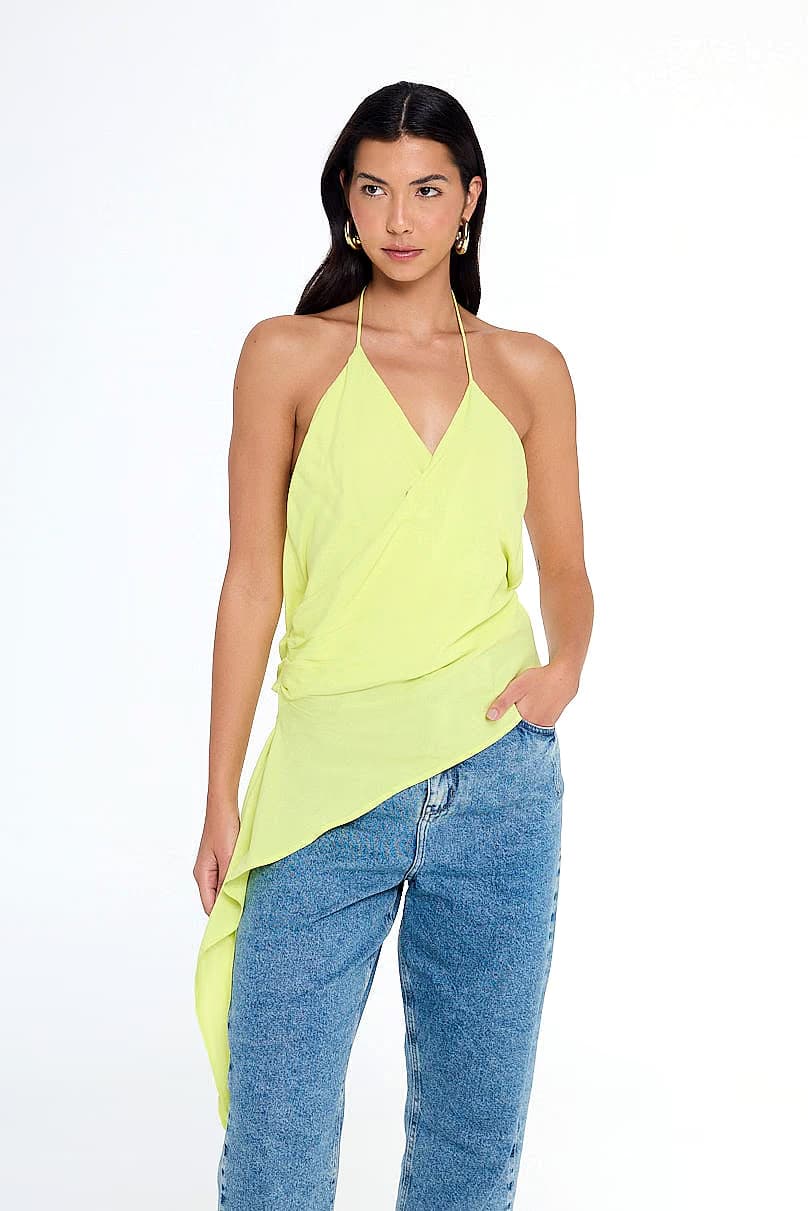 blusa frente única degagê