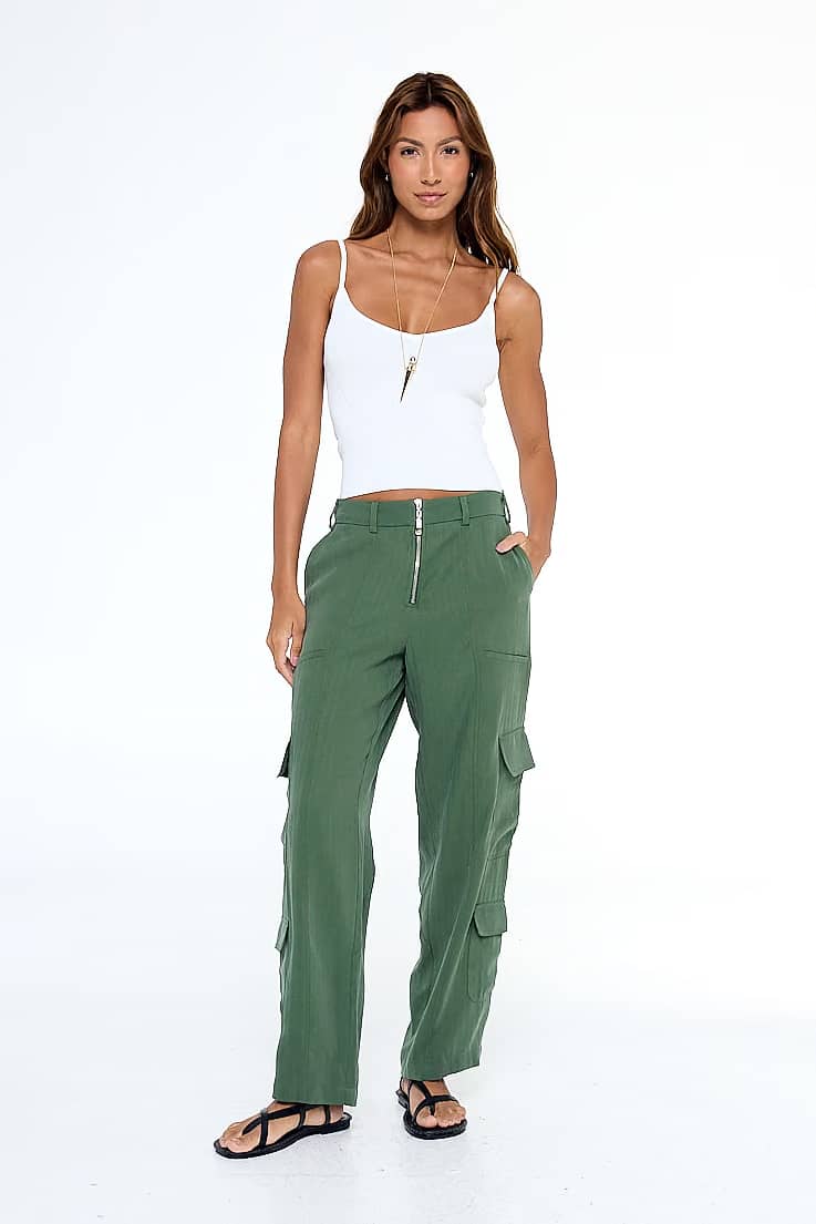 calça sensory chevron ziper frontal