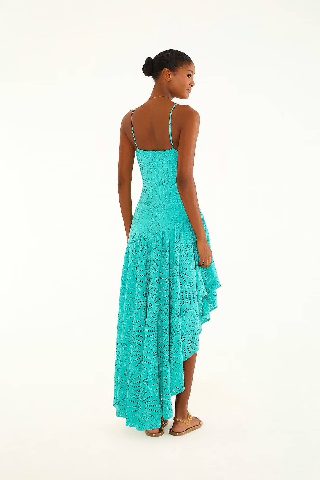vestido assimétrico laise banana — foto 4